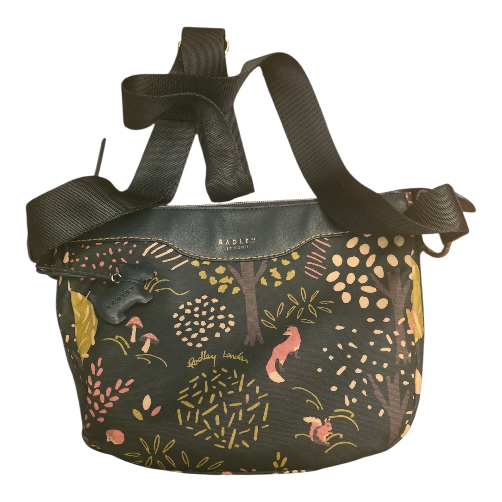 Radley London Green and Multicolor Printed Shoulder Bag